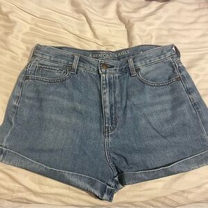American Eagle Outfitters Women's Classic Blue Jean Shorts